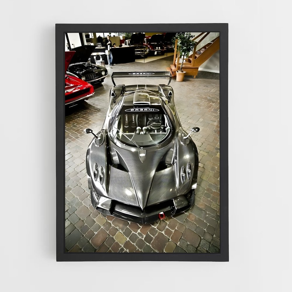 Poster Chambre Zonda – affiche Pagani (vue 2)